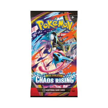 Pokemon TCG Mega Evolution Chaos Rising Booster Pack