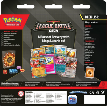Pokemon TCG: Mega Lucario ex League Battle Deck