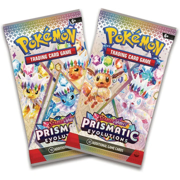 Pokémon TCG Mini Tin Scarlet & Violet Prismatic Evolutions (one selected at random)