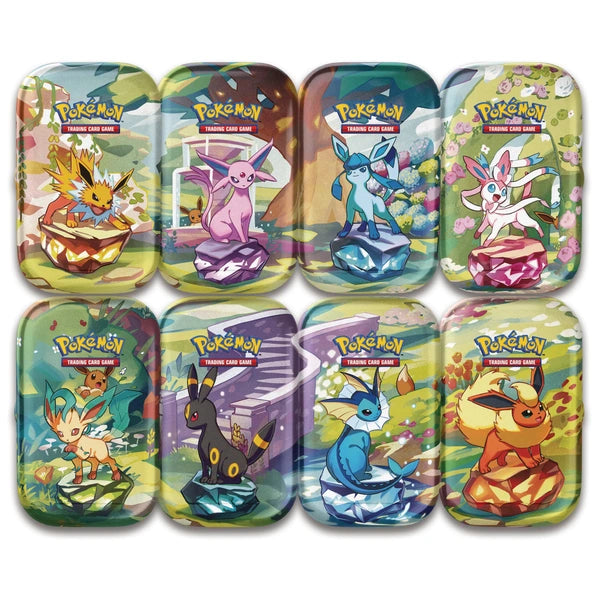 Pokémon TCG Mini Tin Scarlet & Violet Prismatic Evolutions (one selected at random)