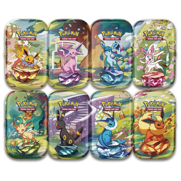 Pokémon TCG Mini Tin Scarlet & Violet Prismatic Evolutions (one selected at random)