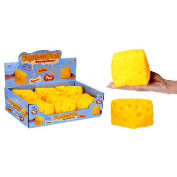 Squishdoh Jumbo Cheese Squishy Sensory Fidget