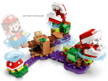 LEGO Super Mario 71382 Piranha Plant Puzzling Challenge Expansion Set