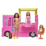 Barbie You Can Be Anything Food Truck Playset with 3 Dolls