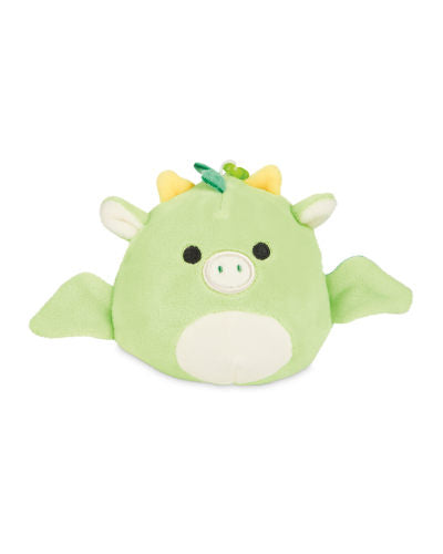 Squishmallow Kellytoy 3.5" Plush Clip On Keychain Dexter the Dragon