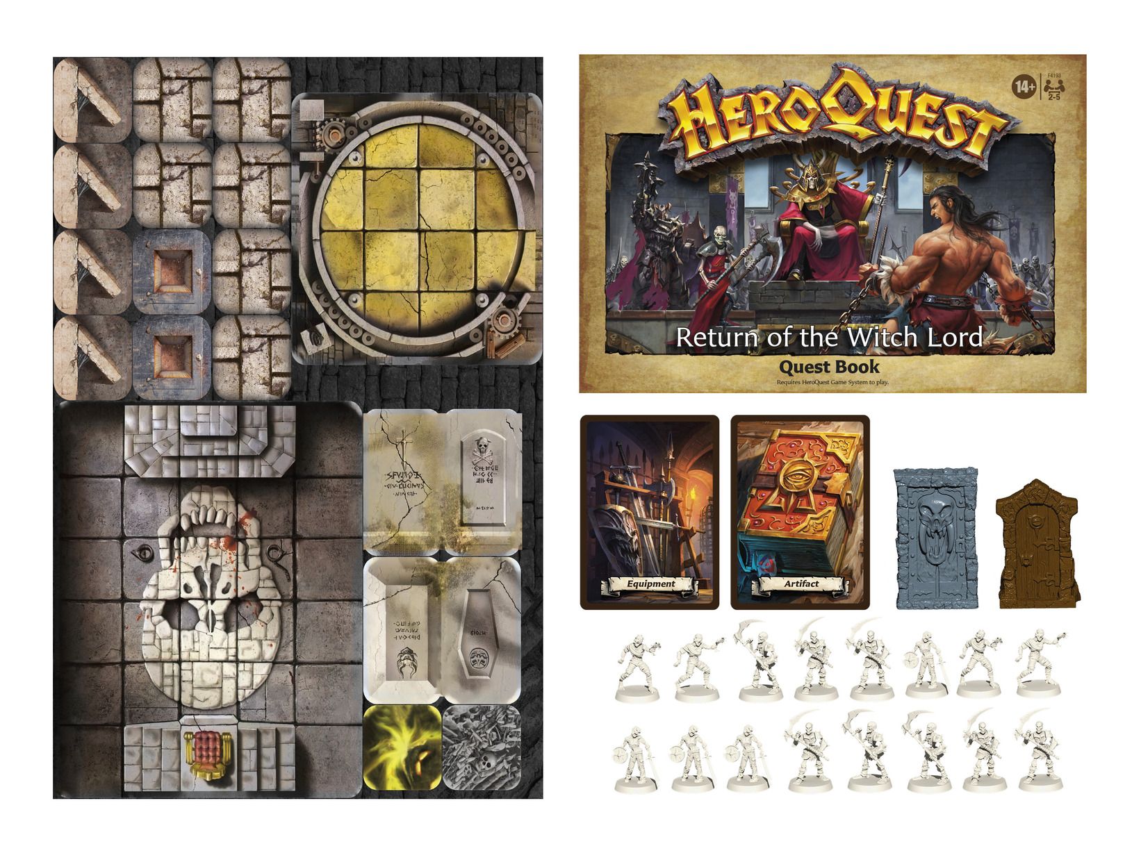 Avalon Hill Hero Quest Return Of The Witch Lord Quest Pack