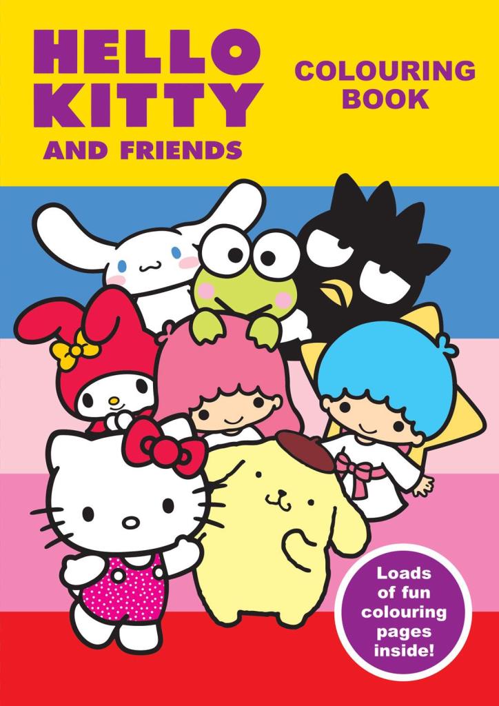 Hello Kitty and Friends Colouring Book