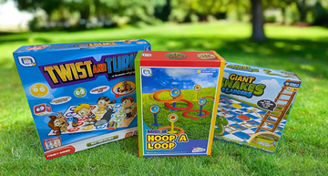 Summer Games Garden Bundle – Twist and Turn, Hoop a Loop, Snakes and Ladders