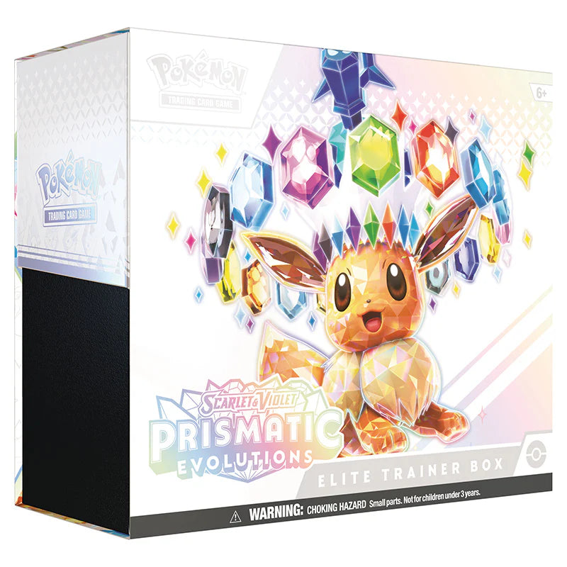 Pokemon TCG Scarlet & Violet Prismatic Evolutions Elite Trainer Box
