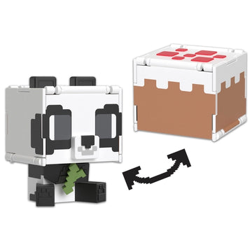 Minecraft Flippin' Figs 2-in-1 Panda + Cake