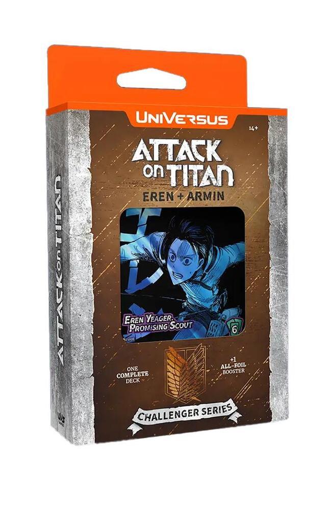 Universus CCG - Attack on Titan: Battle for Humanity Challenger Series Deck Eren and Armin