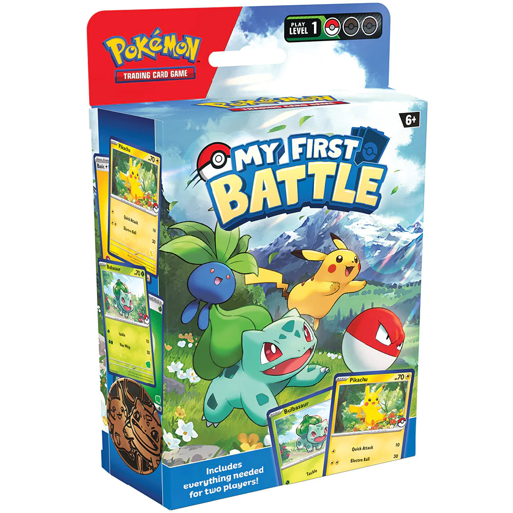 Pokemon TCG: My First Battle - Bulbasaur vs PIkachu or Squirtle vs Charmander