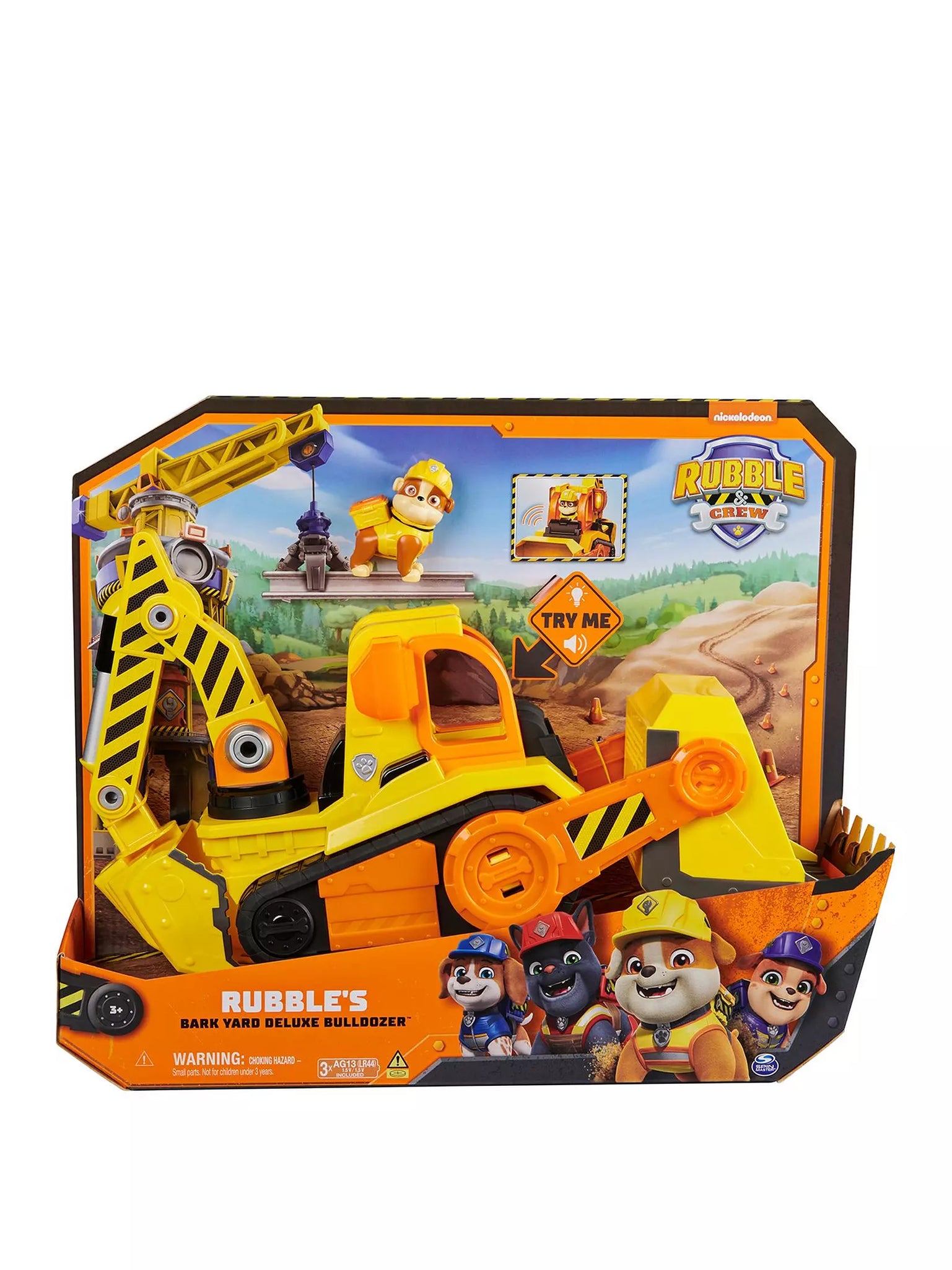 Paw Patrol Rubble's Barkyard Deluxe Bulldozer