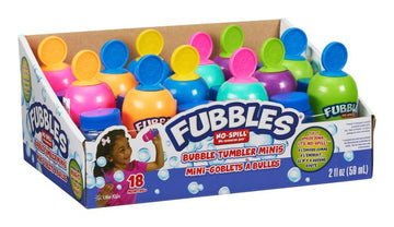 Fubbles No-Spill Bubble Tumbler Minis Assortment