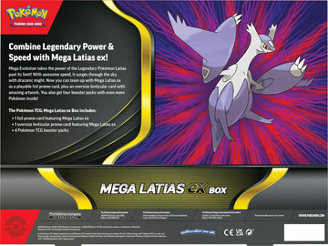 Pokemon TCG Mega Evolutions Mega Latias ex Box