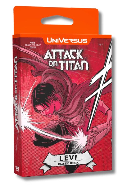 UniVersus CCG: Attack on Titan Battle for Humanity Clash Deck - Levi