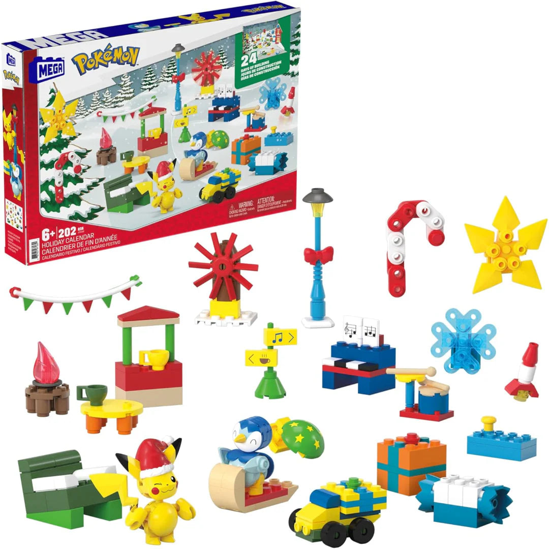 Mega Pokémon Construction Toys Set Christmas Advent Calendar