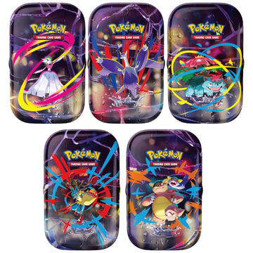 Pokemon TCG Scarlet & Violet Mega Heroes Mini Tin's