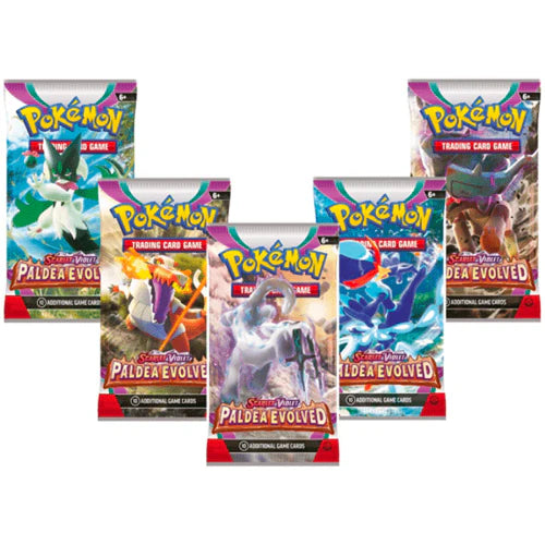 Pokemon TCG Scarlet & Violet Paldea Evolved Booster Packs