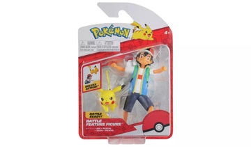 Pokémon 4.5 Inch Ash and Pikachu Action Figures
