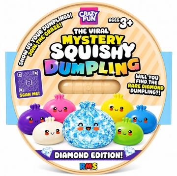 Global Viral Original RMS Diamond Edition Squishy Dumpling Sensory Fidget