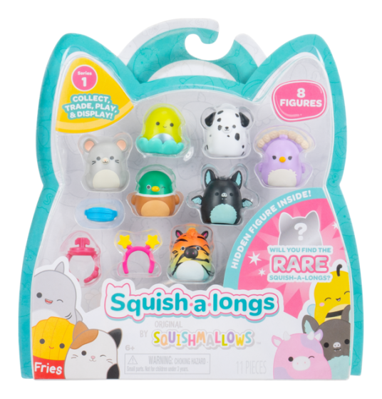 Original Squishmallows W1
Squishalongs - 8 Pack (Style 3) W1