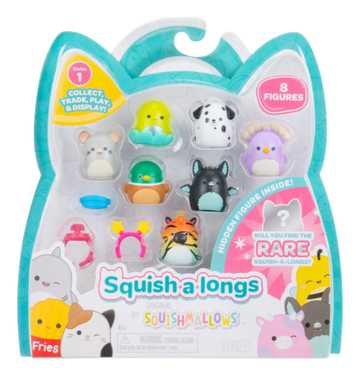 Original Squishmallows W1
Squishalongs - 8 Pack (Style 3) W1