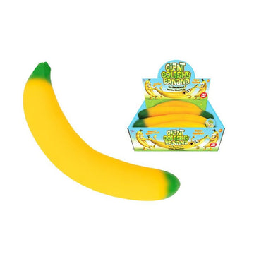 Giant Squishy Banana 16 Inch Stress Relief Fidget Toy Dough filled Sensory Fidget