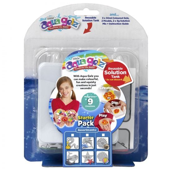 AquaGelz Starter Pack with 2 Moulds