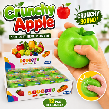 Crunchy ASMR assorted fruit squishy Sensory Fidget