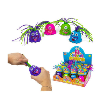 HGL Light Up Screaming Monsters Fidget Toy Assorted Colours Sensory Fidget