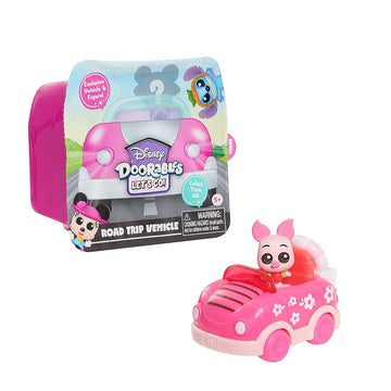 Disney Doorables Let's Go! Series 1 Exclusive Vehicle and Figure Set