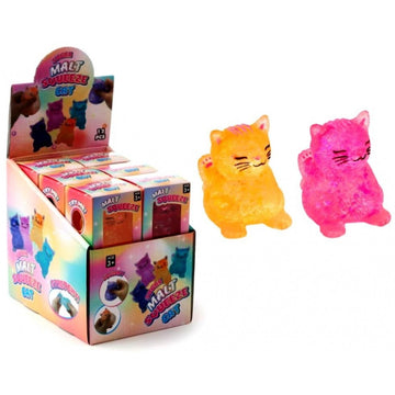 Cats Maltose Glitter Squishy in Box