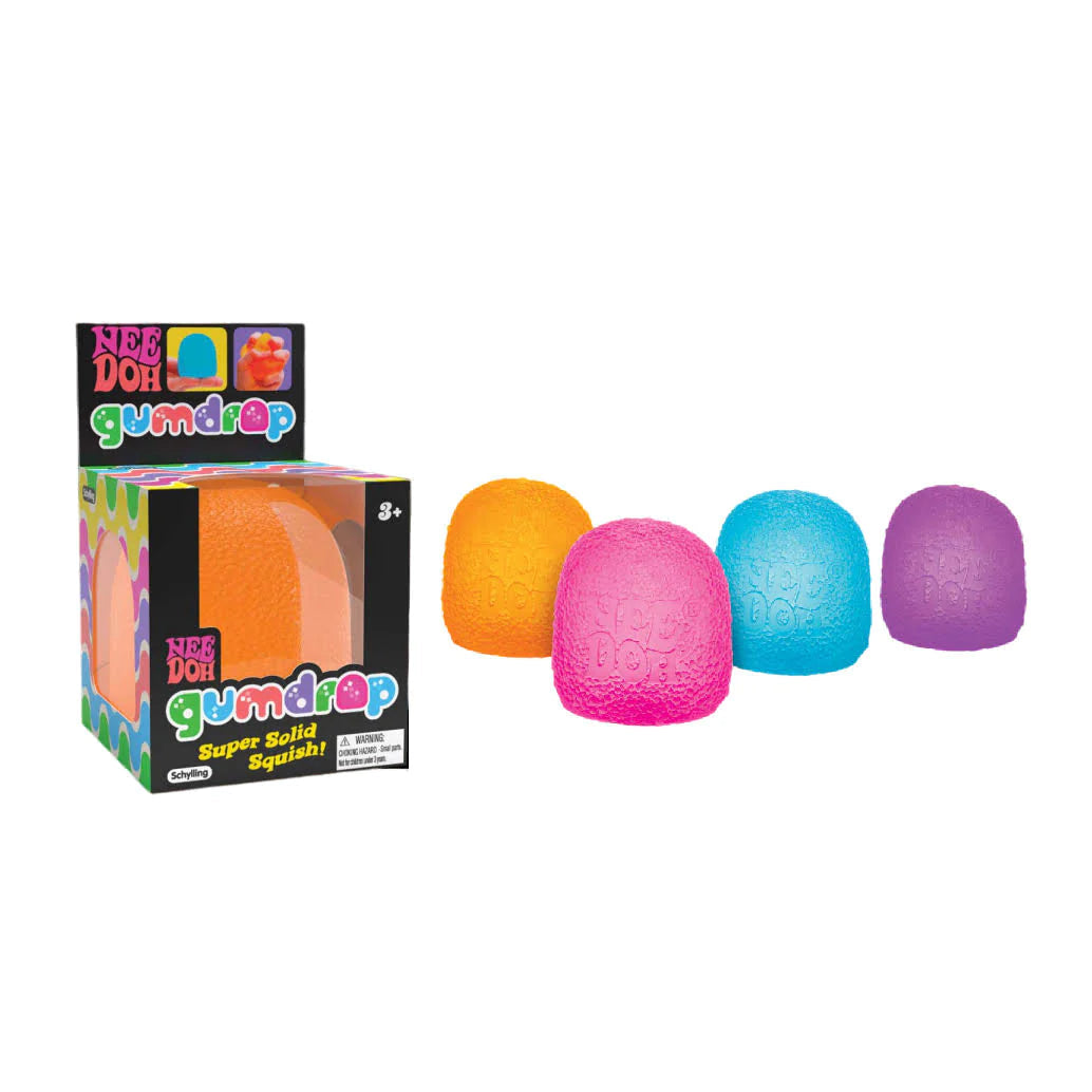NeeDoh Gumdrop 4 assorted colours (one supplied)