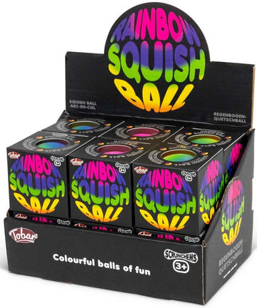 Scrunchems Rainbow Squish Ball Fidget Toy Sensory Fidget