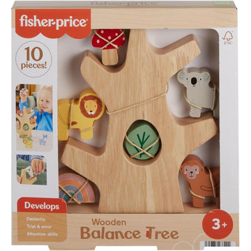 Fisher-Price Wooden Balance Tree Preschool Toy