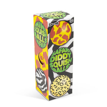 Scrunchems Safari Diddy Squish Balls 3 pack Sensory Fidgets