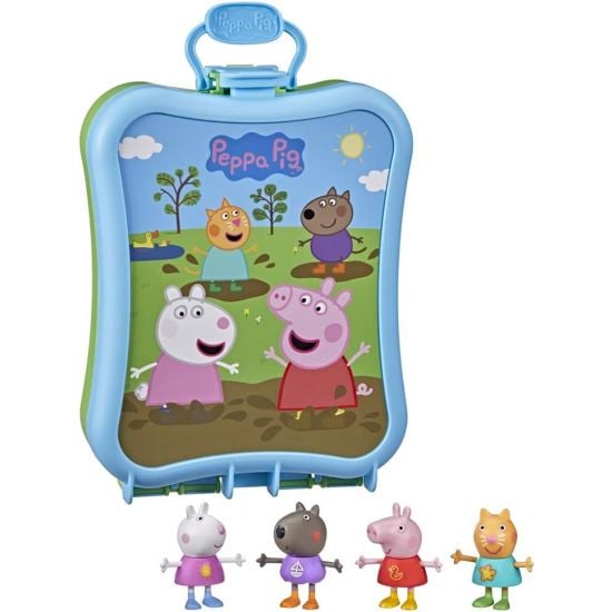 Peppa Pig Carry Along Friends Pack - Brown Box Packaging