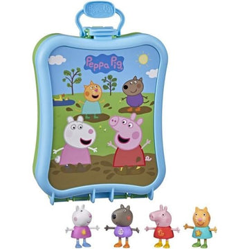 Peppa Pig Carry Along Friends Pack - Brown Box Packaging