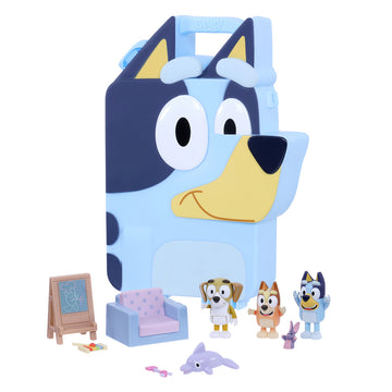 Bluey's Deluxe Play and Go Playset