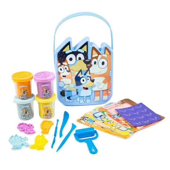BLUEY DOUGH BUCKET ACTIVITY SET