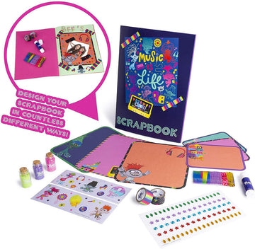 Trolls World Tour Colour Your Own Scrapbook Set