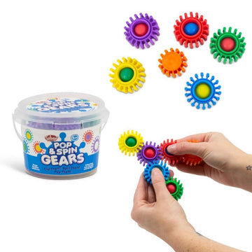 Tobar Pop and Spin Gears sensory fidget