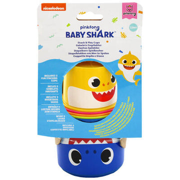 Baby Shark Stack & Play Cups: Set of 5