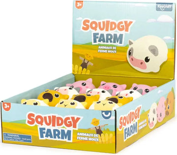 Keycraft SQUIDGY FARM ANIMALS ASSORTED Sensory Fidget