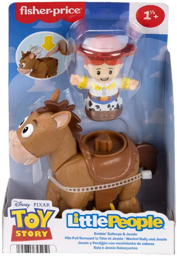 LITTLE PEOPLE DISNEY & PIXAR TOY STORY BOBBIN BULLSEYE & JESSIE