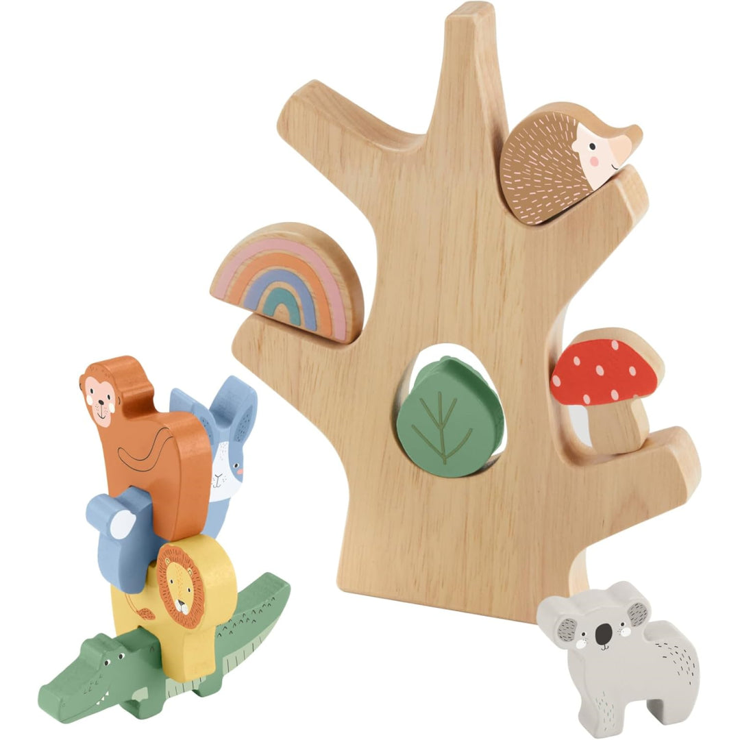 Balance Tree Brand Fisher-Price Wooden Balance Tree Preschool Toy