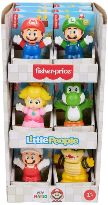 LITTLE PEOPLE SUPER MARIO FIGURE ASSORTED