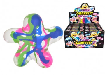 KTL Squishy Graffiti stretchy Man In Box Sensory Fidget