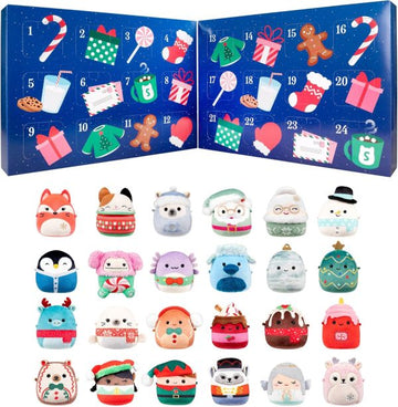Micromallows Squishmallows Original 24-Day Holiday Plush Advent Calendar 2025
